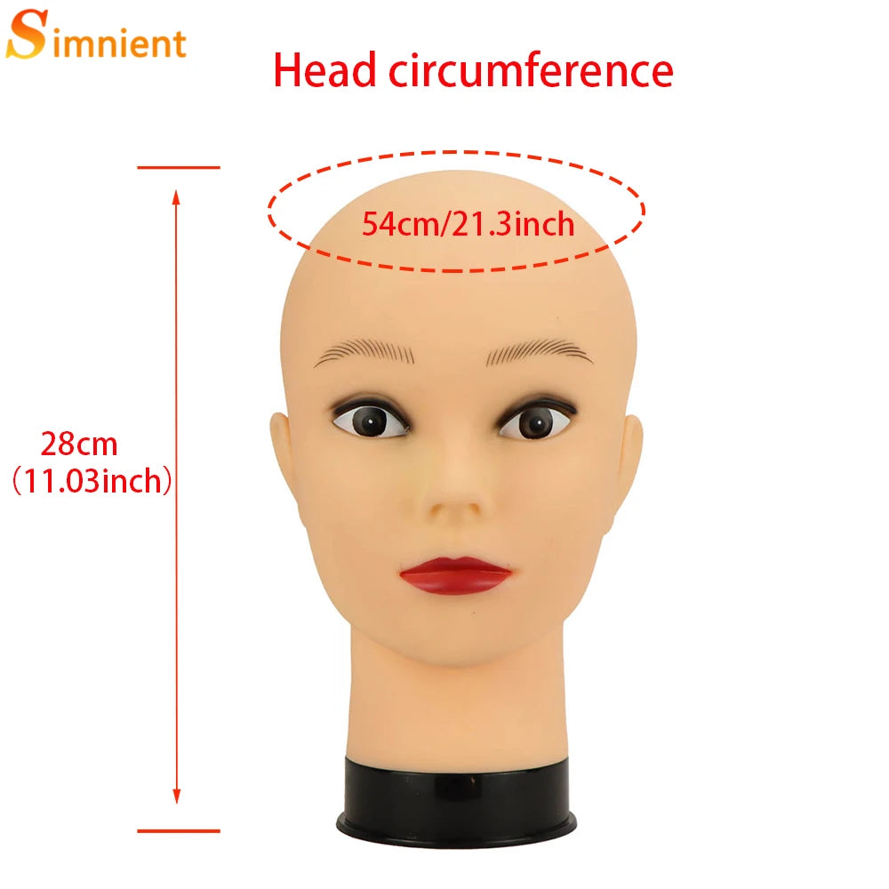 Wig Stand for Peruke Tete's Pervert Good Header Female Mannequin Heads Wigs Support for Wigs Standard Holder for Wig Hair Tools