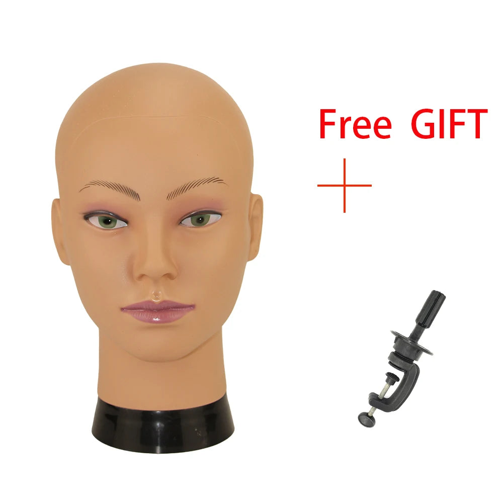 Wig Stand for Peruke Tete's Pervert Good Header Female Mannequin Heads Wigs Support for Wigs Standard Holder for Wig Hair Tools