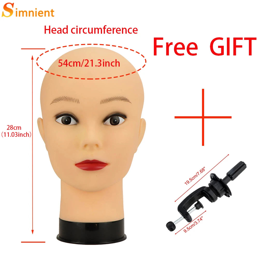 Wig Stand for Peruke Tete's Pervert Good Header Female Mannequin Heads Wigs Support for Wigs Standard Holder for Wig Hair Tools