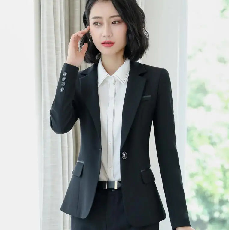 Naviu Elegant Fashion High Quality Women Blazers and Jackets Office Ladies Formal Outerwear Work Tops