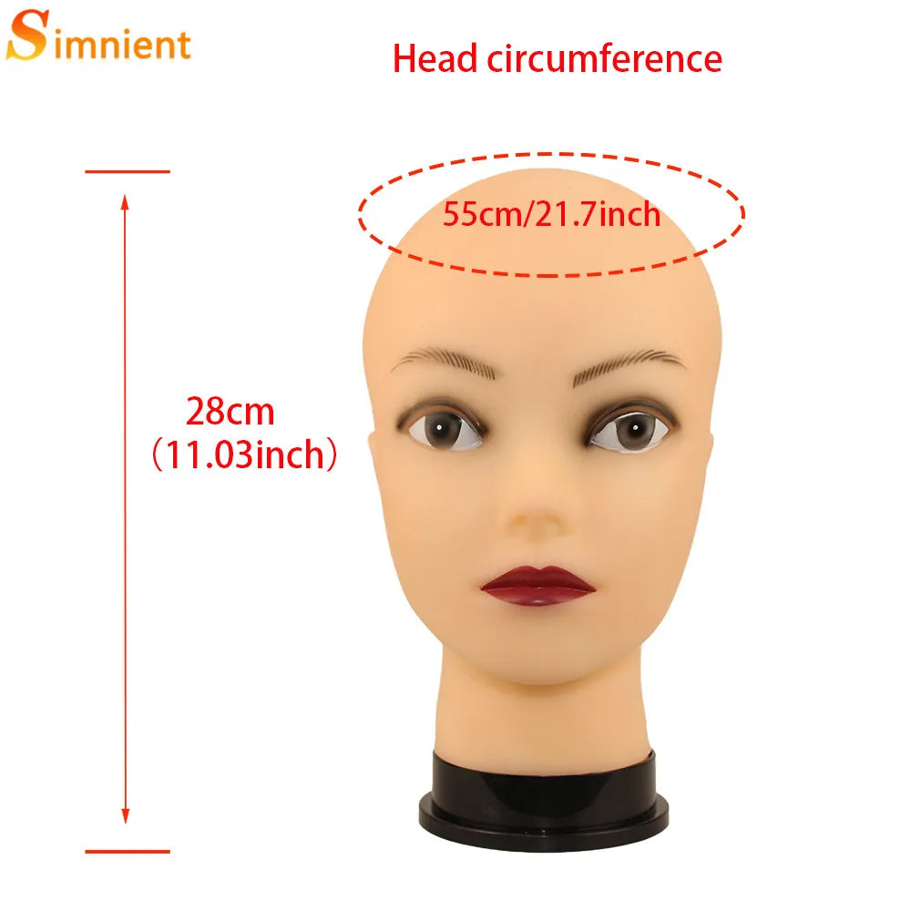 Wig Stand for Peruke Tete's Pervert Good Header Female Mannequin Heads Wigs Support for Wigs Standard Holder for Wig Hair Tools