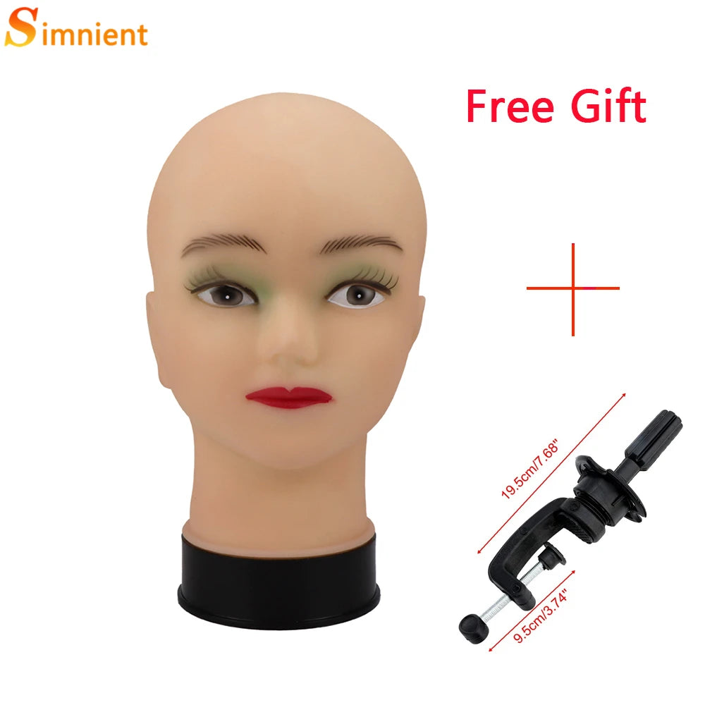 Wig Stand for Peruke Tete's Pervert Good Header Female Mannequin Heads Wigs Support for Wigs Standard Holder for Wig Hair Tools