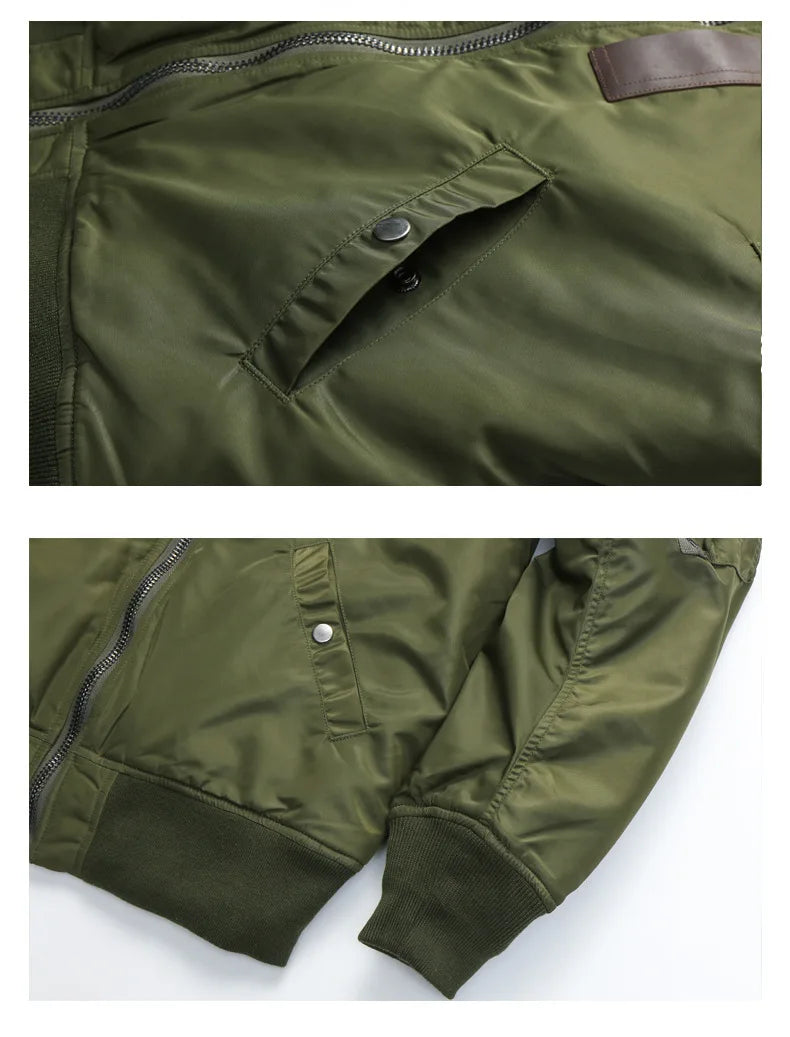 Winter New Thick Windproof and Warm Men's Jacket, Retro Fashionable Loose Solid Color Workwear, Winter Cotton Jacket