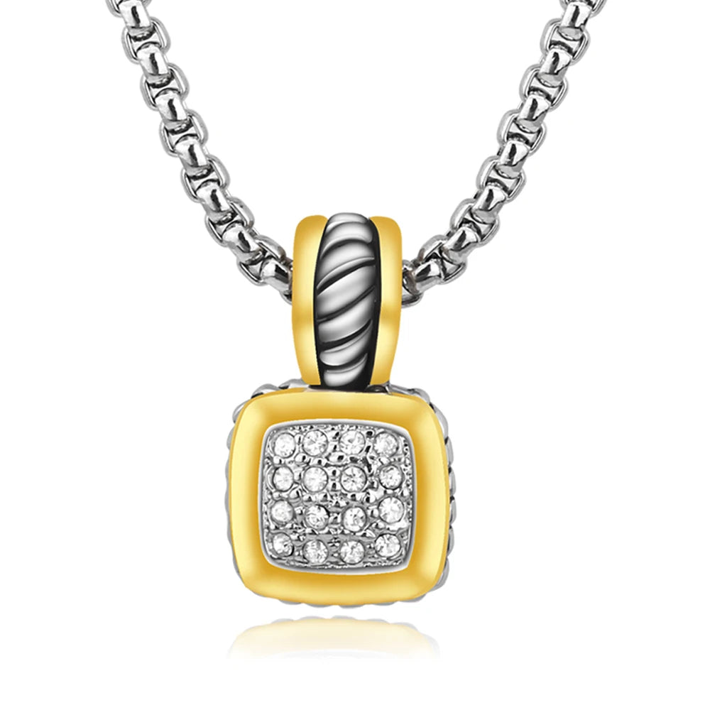 UNY fashion Delicate tone plated Jewelries Sets high quality Jewelry Set Antique Vintage Jewelries Sets Charms Jewelry Set