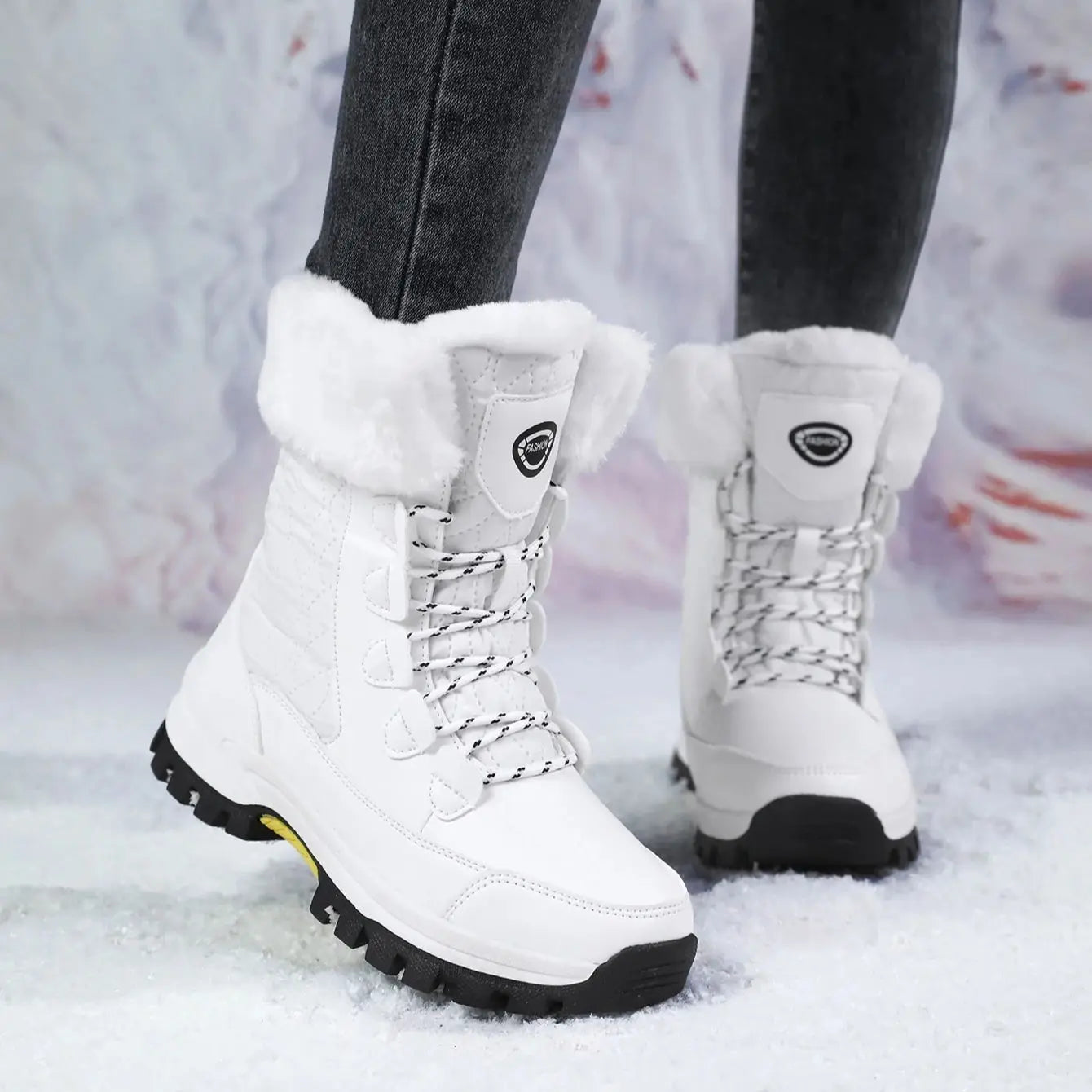 Women Winter Boot Designer Boots for Warm Ankle Fur Booties Snow Boots