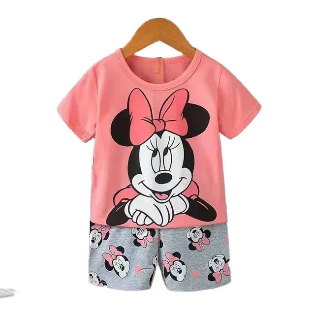 Boys Clothes set 2025 summer Cartoon Suit For Kids Fashion Leisure Boy Clothings Set 1-4year kids clothes