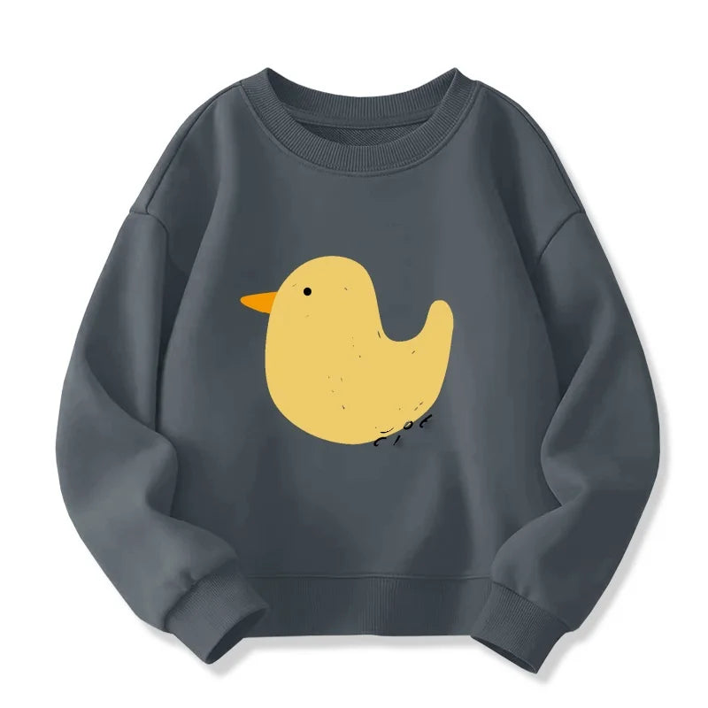 Boys Graphic Sweatshrits 2025 Spring Cotton Tops for Girls Long Sleeve Children Pullovers Cartoon Toddler Outerwear Kids Hoodies