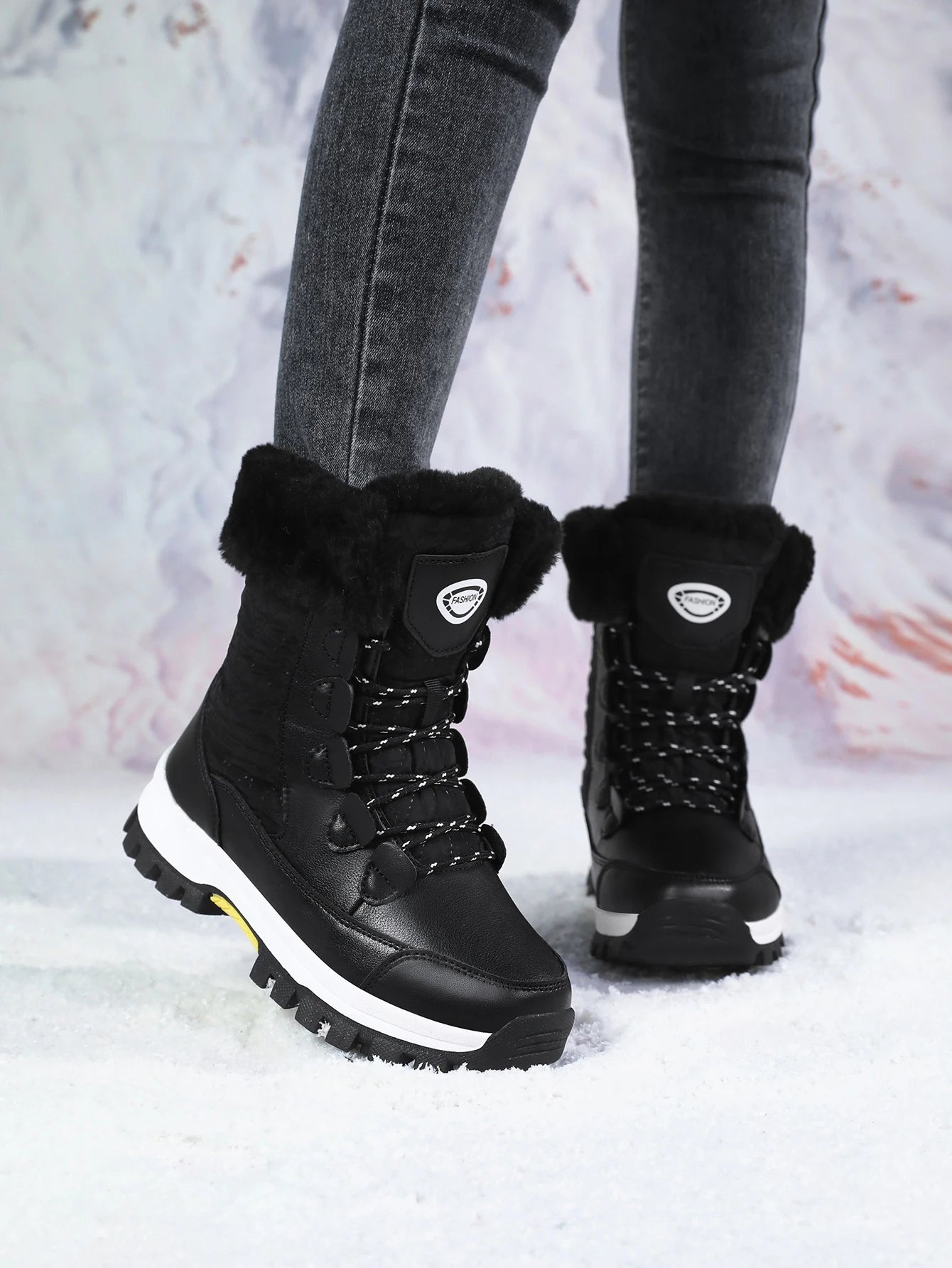 Women Winter Boot Designer Boots for Warm Ankle Fur Booties Snow Boots