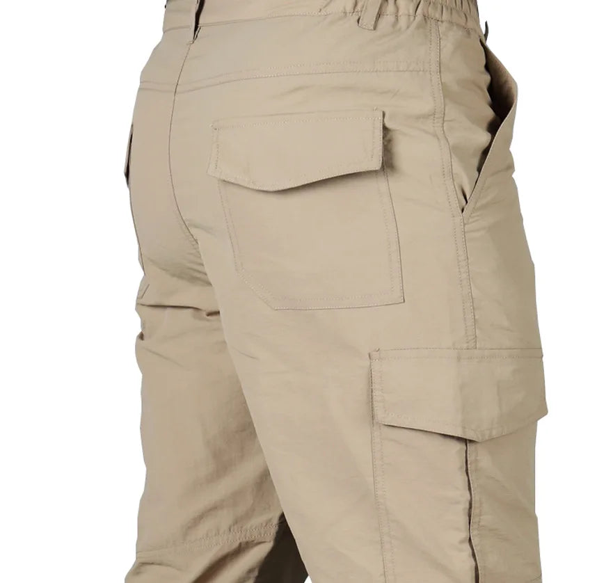 Summer Cargo Pants Men Pants Streetwear Jogger Trekking Hiking Mountain Work Tourism Trousers