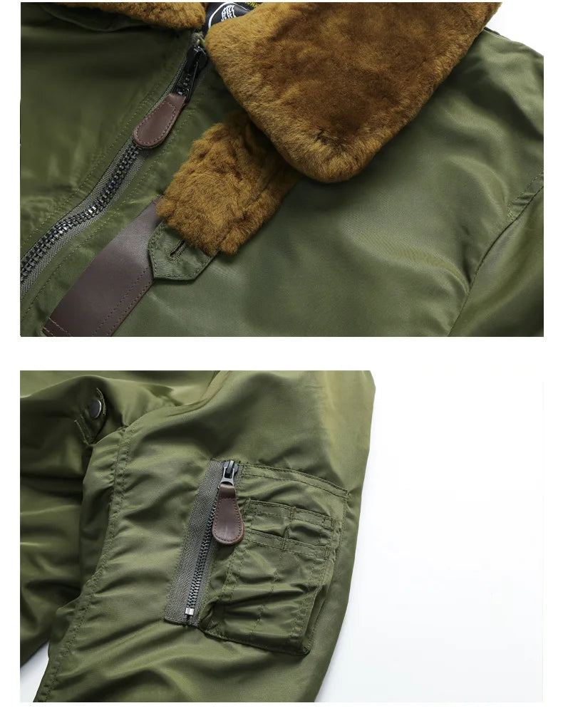 Winter New Thick Windproof and Warm Men's Jacket, Retro Fashionable Loose Solid Color Workwear, Winter Cotton Jacket