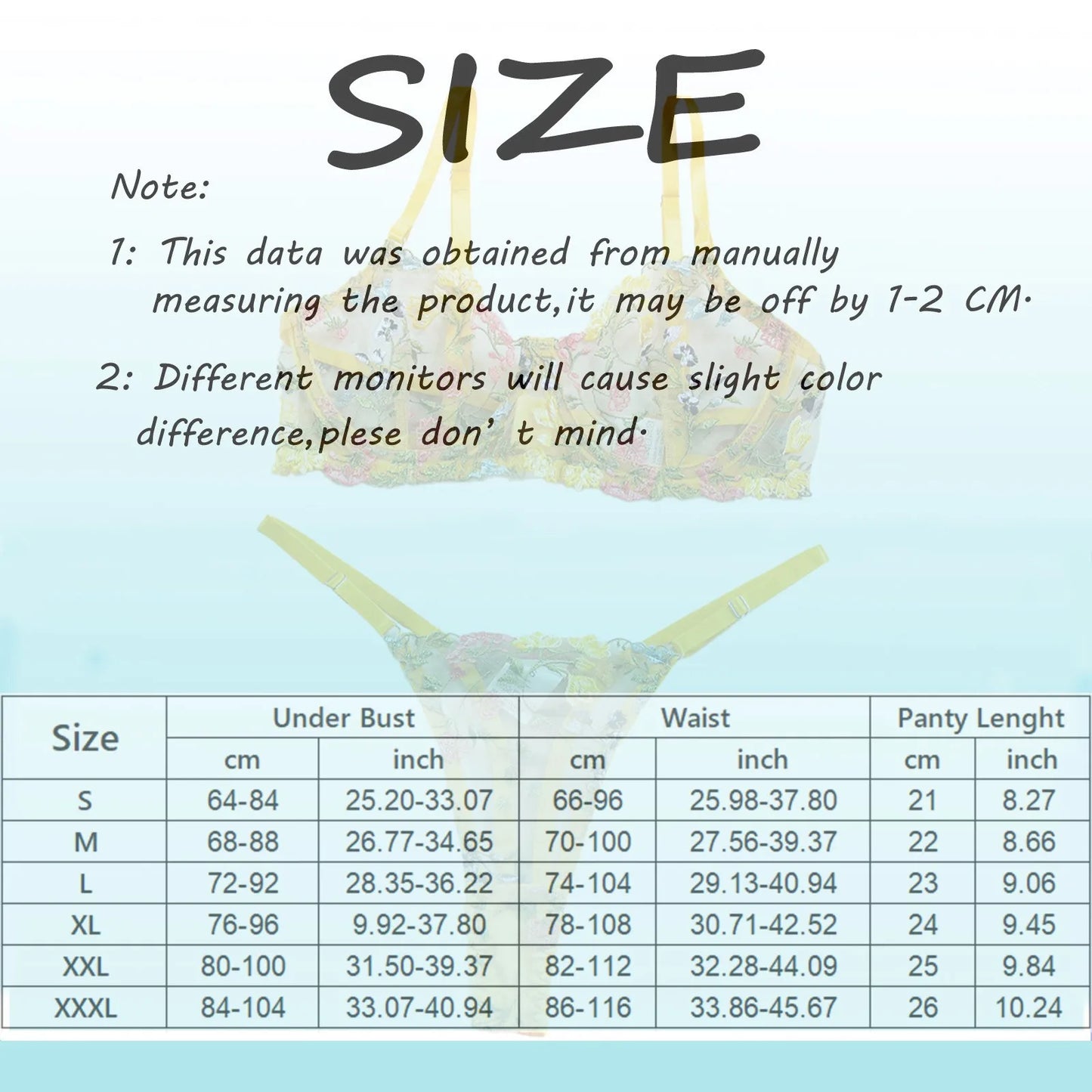 Women Underwire Lingerie Set Cute Push Up Strappy Embroidered Sheer Mesh Lingerie Set 2pcs Panty Bra Lingerie For Women LenceríA