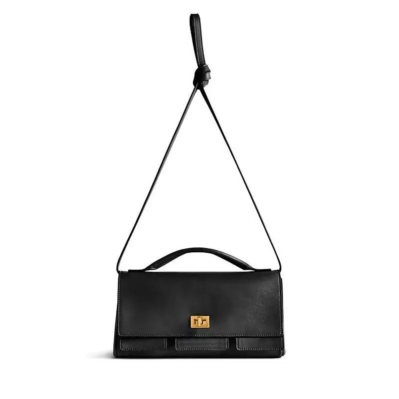 2025 New Luxury Design Top-Handle Bag For Women Evening Handbag Long Purse Solid Color Pu Shoulder Bags Fashionable Outfits