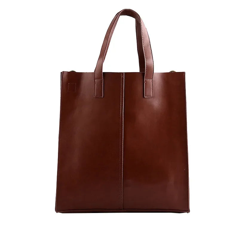 Vintage Top-Handle Bags Men's Handbags Fashion Business Men Shoulder Bag Hand Bags High Capacity Crossbody Bags Male Totes
