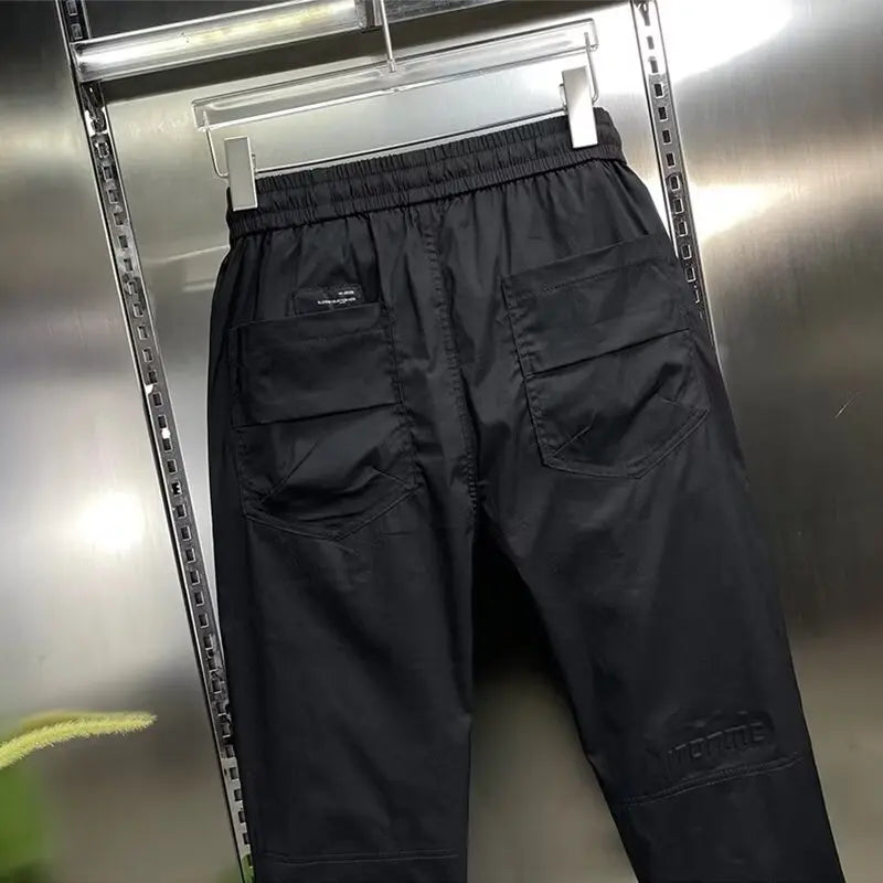 Casual Pants Men's Summer Pants Man Trousers for Men Joggers Running Big Size Korean Popular Clothes Sweatshirt Jogging Gym Male