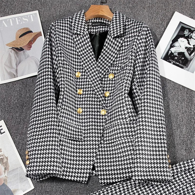 Casual Long Sleeve Blazers Femme Women Coat 2025 Fashion Jacket Outerwears Office Blazer Woman Clothes Spring Autumn