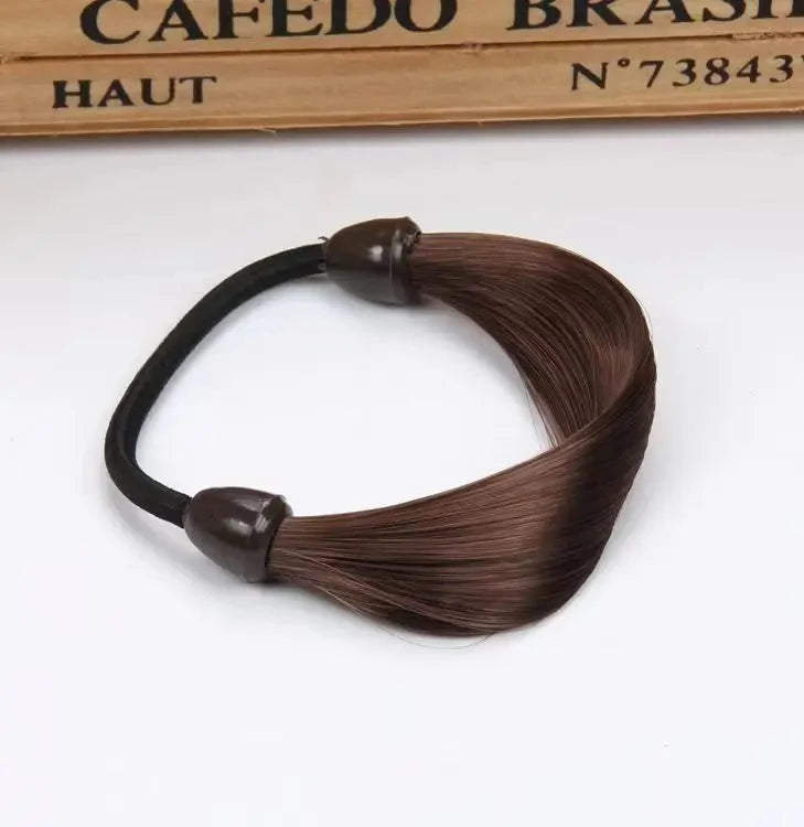 Wig Bangs Headband Synthetic Bangs Hair Extension Fake Fringe Natural Hair Clip on Hairpieces for Women Invisible Natural Clip