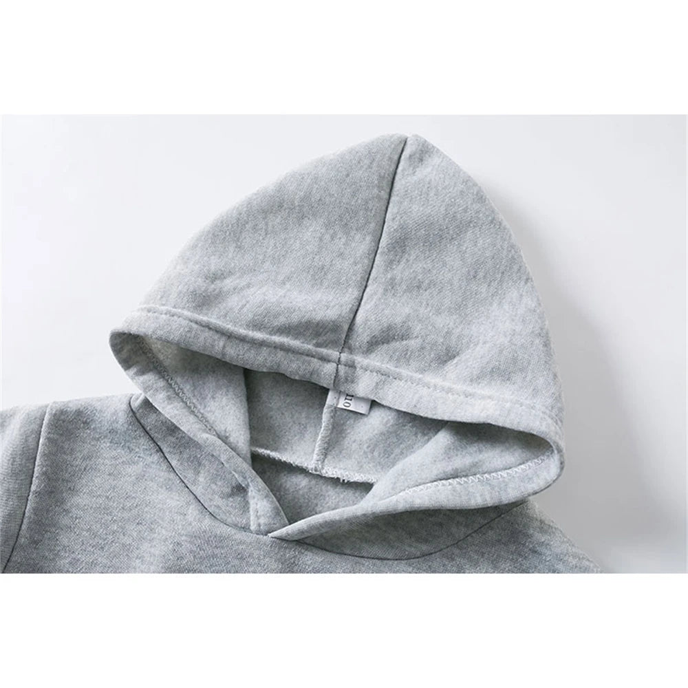 Miniso Fun Anime Autumn/Winter Hoodies Kids Hoodies Girls Boys Lilo and Stitch Sportswear Hoodies Casual Fashion Sweatshirts