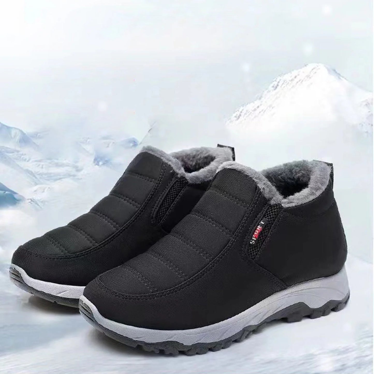 Woman Winter Warm Snow Boots Leisure Anti-slip Winter Walking Fashion Shoes Gift for Girlfriend Women Lover