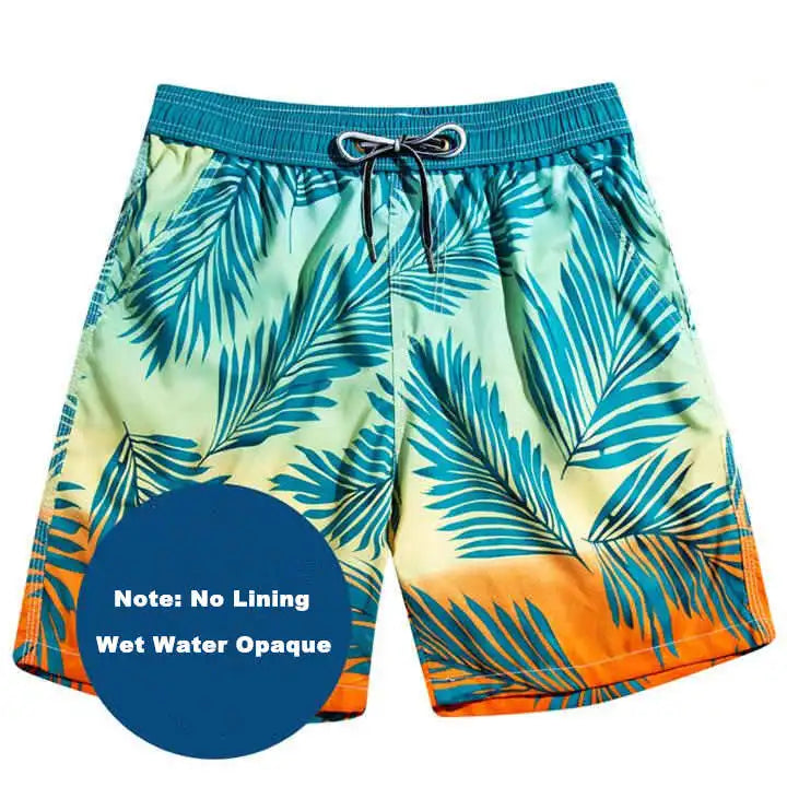 Matching Couple Swimsuit Swimming Shorts Men Swimwear Women Bermuda Surf Trunks Boardshort Summer Quick Dry Beach Swiming Shorts