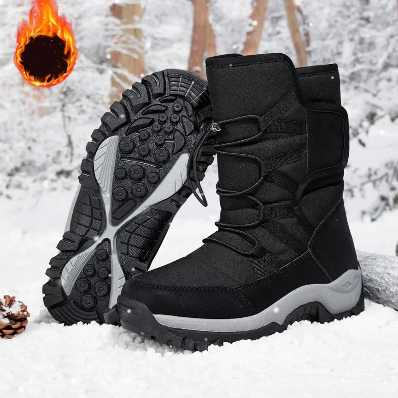 Winter Women Snow Boot Plush Fashion Ankle Boots High Top Waterproof Warm Fur Boots Platform