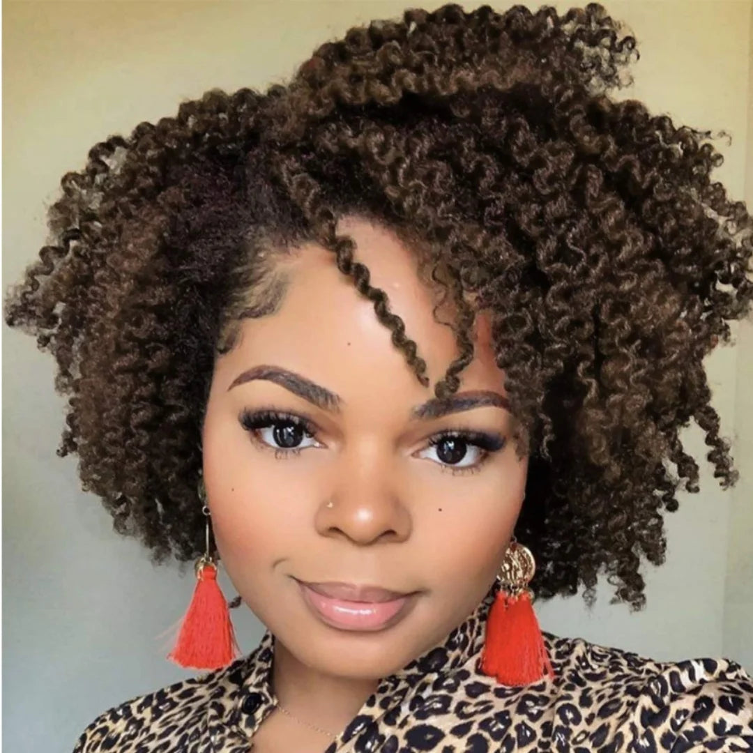 Curly Hair Wig Side Part Short Curly Hair Synthetic Hair Cosplay Femme Womens Wigs Sale Burgundy Side Part Black Wig