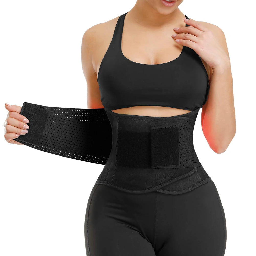 Adjustable Waist Trainer for Women Hourglass Waist Shaper Underbust Body Shaper Neopren Waist Trainer Workout Trimmer Belt Sauna
