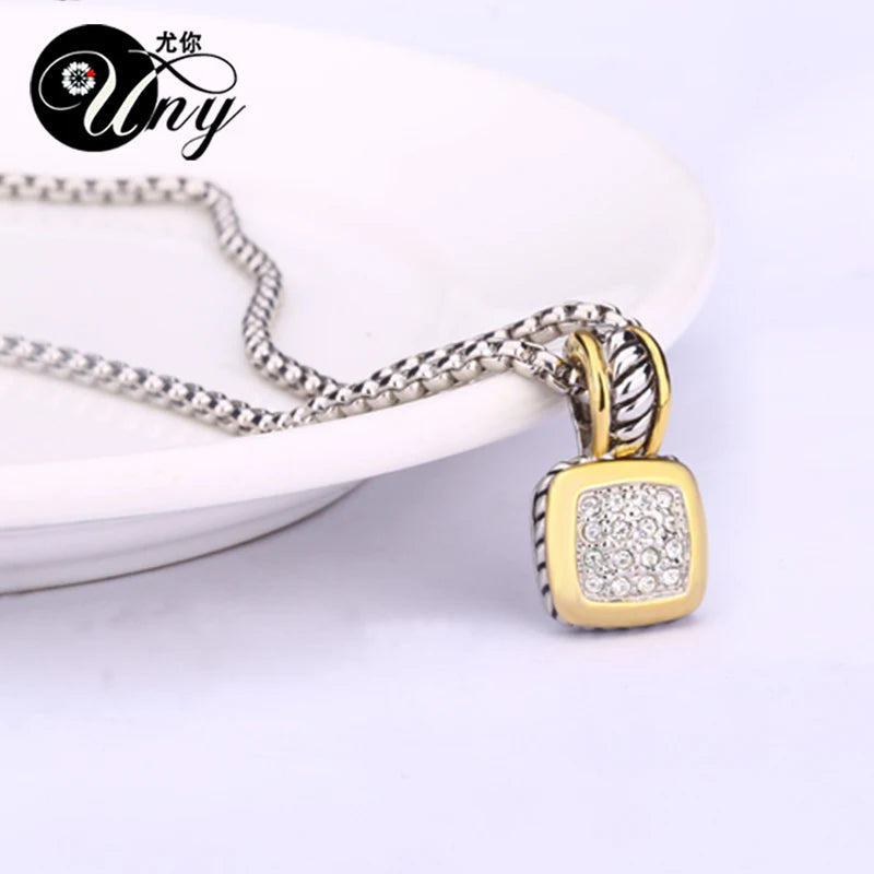 UNY fashion Delicate tone plated Jewelries Sets high quality Jewelry Set Antique Vintage Jewelries Sets Charms Jewelry Set