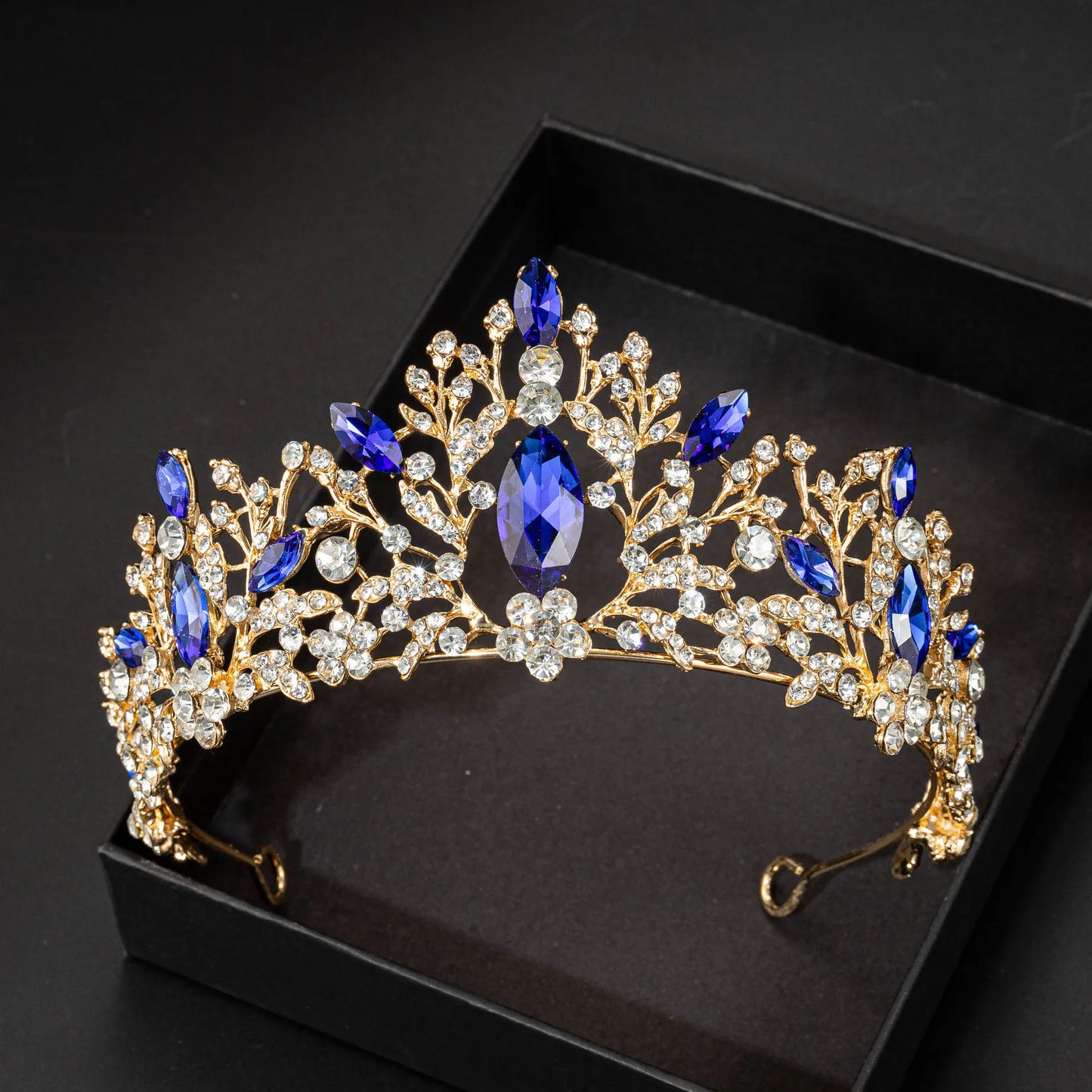 High Quality Fashion Crystal Wedding Bridal Jewelry Sets Women Bride Tiara Crowns Earring Necklace Wedding Jewelry Accessories
