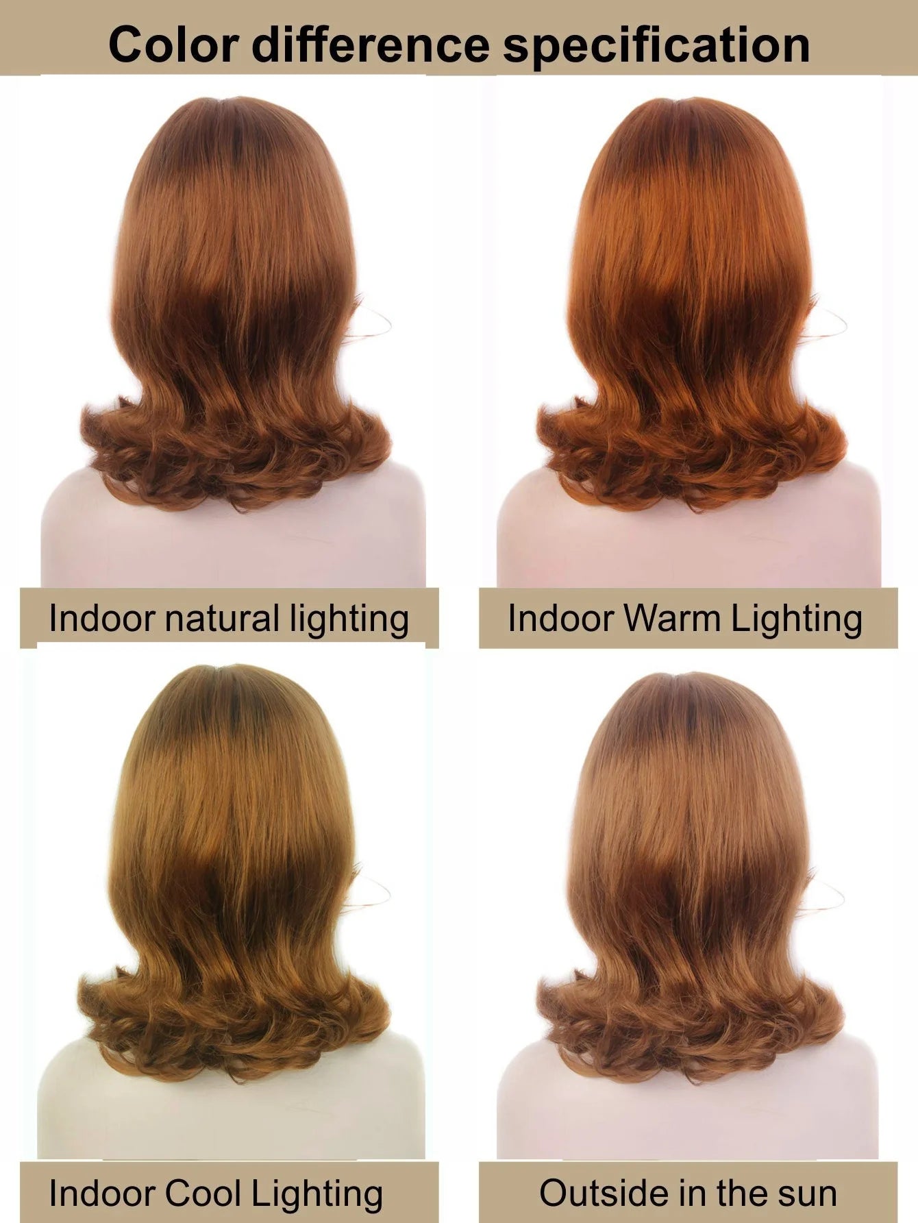 Light Brown Shoulder Wig 60s 70s 80s Beehive Wig For Retro Fancy Costume Party Cosplay Heat-Resistance Synthetic Fiber Reewes Wi