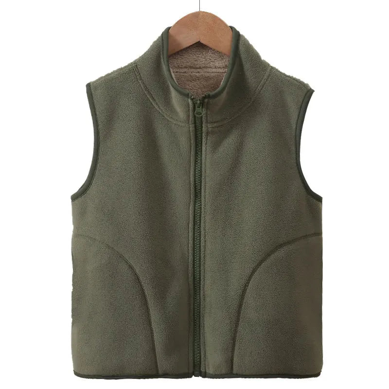 School Children's Winter Jacket Fleece Thick Warm Teenage Boys Girls Outerwear Windproof Casual Cozy Coats 18 19 20 Years Tops