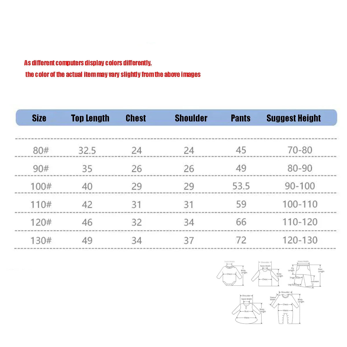 Kids Unisex Casual Pajama Suit Cartoon Print Long Sleeve Tops+ Pants Boys Girls Sleepwear