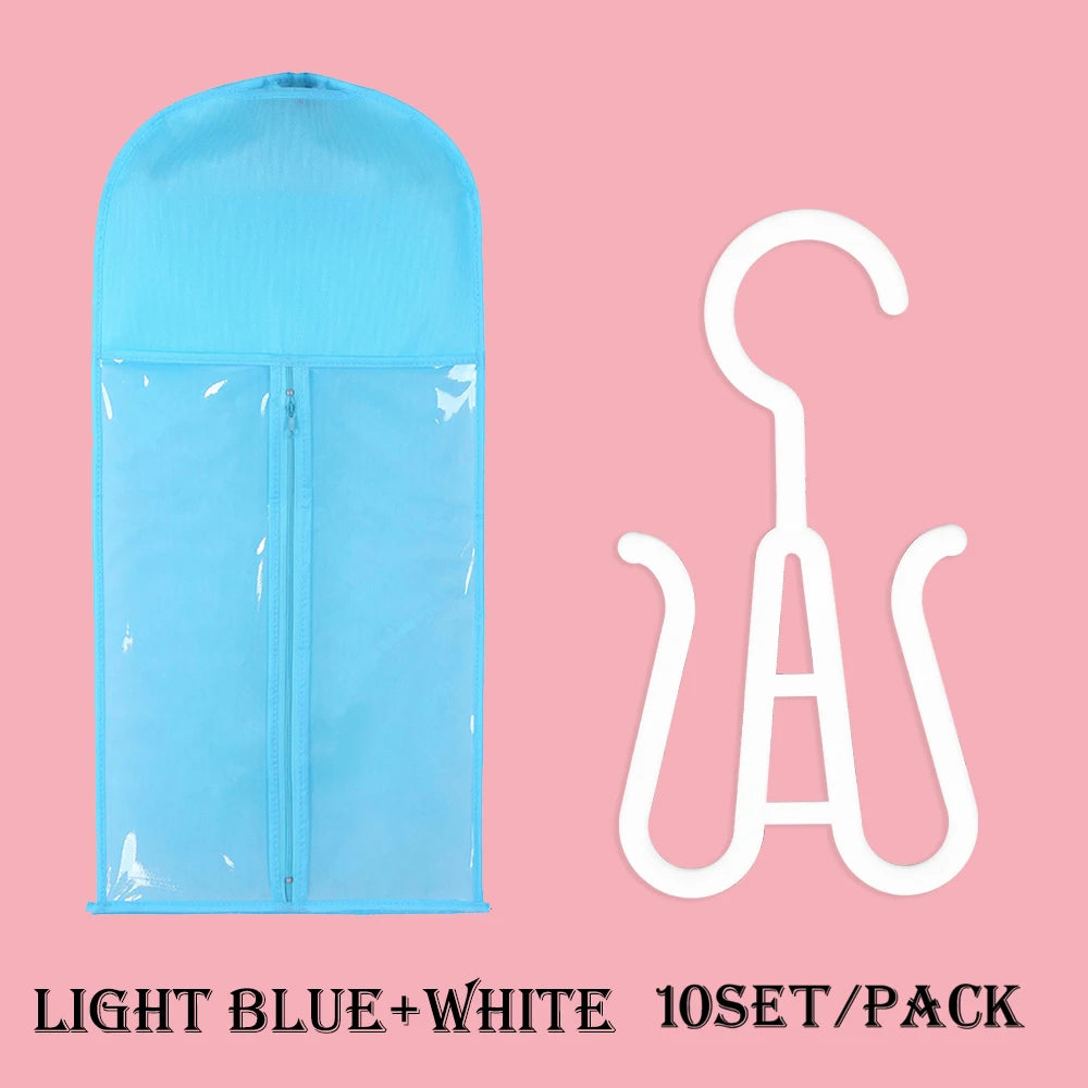 Wig Storage Bag Extra Long Hair Extension Storage Bag With Hanger For Wigs Hair Extensions Hairpiece Wig Bag With Wig Hanger