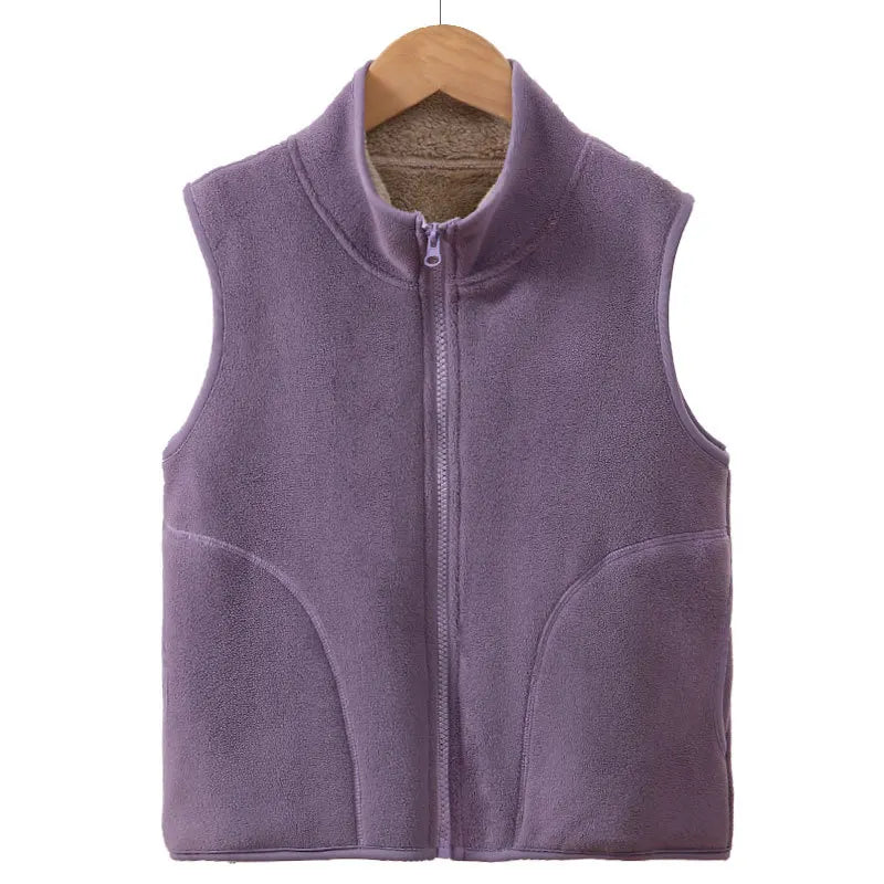 School Children's Winter Jacket Fleece Thick Warm Teenage Boys Girls Outerwear Windproof Casual Cozy Coats 18 19 20 Years Tops