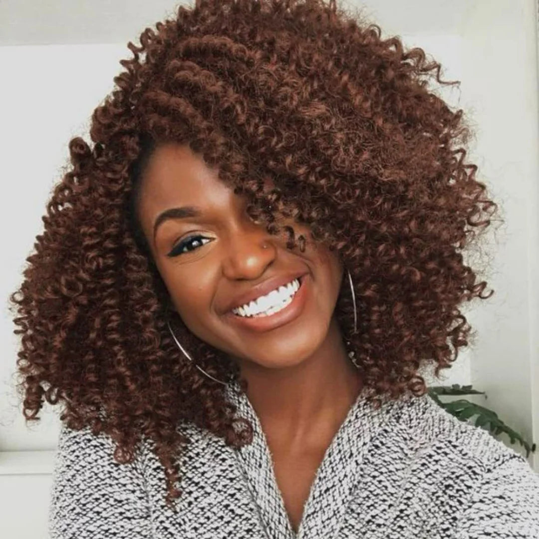 Curly Hair Wig Side Part Short Curly Hair Synthetic Hair Cosplay Femme Womens Wigs Sale Burgundy Side Part Black Wig