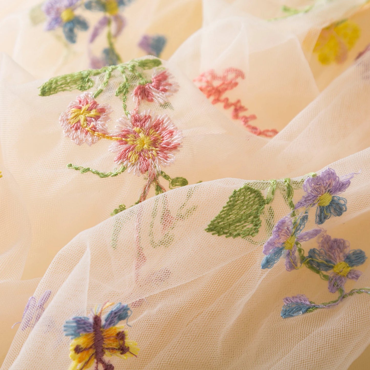Baby Girls Dresses Princess Birthday Party Sweet Baby Girls Dresses Back Bow Wings Fairy Strap Embroidered Butterfly Mesh Dress