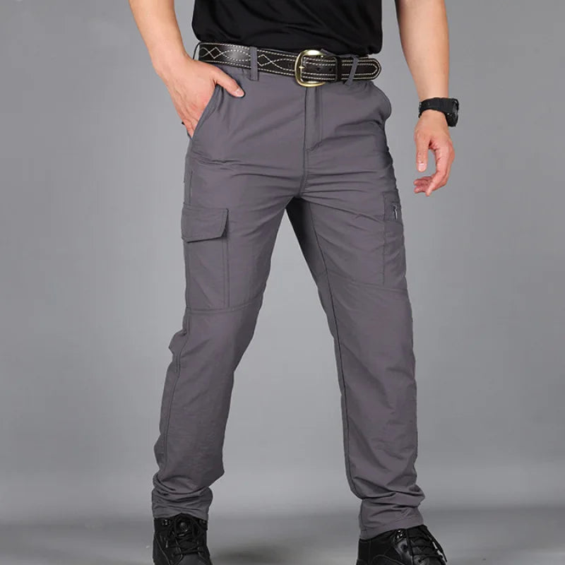 Summer Cargo Pants Men Pants Streetwear Jogger Trekking Hiking Mountain Work Tourism Trousers