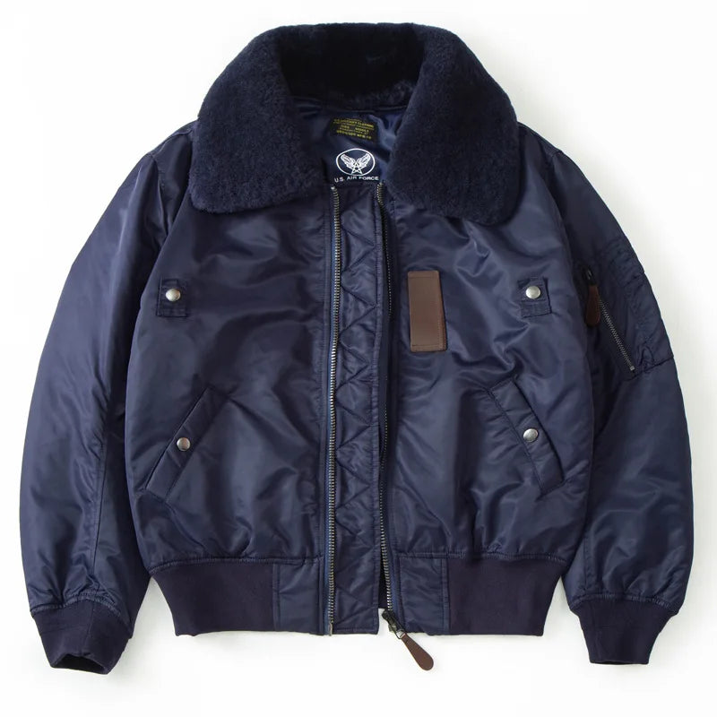 Winter New Thick Windproof and Warm Men's Jacket, Retro Fashionable Loose Solid Color Workwear, Winter Cotton Jacket