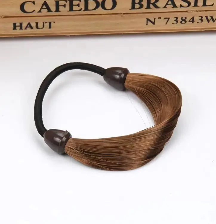 Wig Bangs Headband Synthetic Bangs Hair Extension Fake Fringe Natural Hair Clip on Hairpieces for Women Invisible Natural Clip