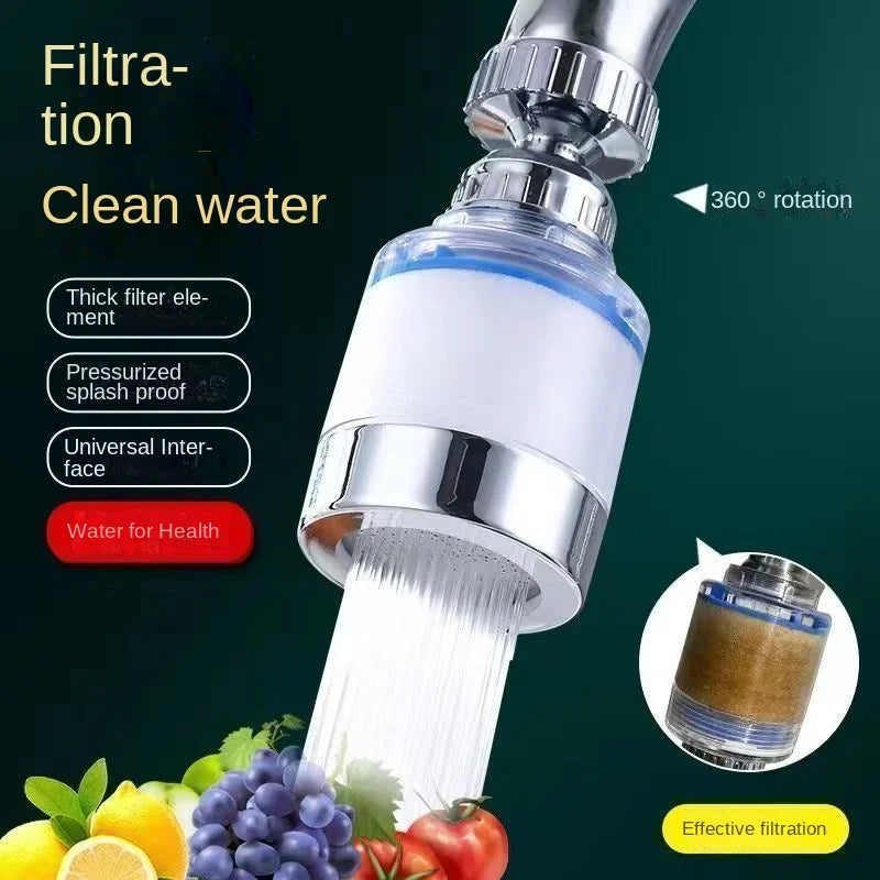 Faucet filter Universal universal spill-proof sprinkler Kitchen faucet Household items Water purifier Household rotatable