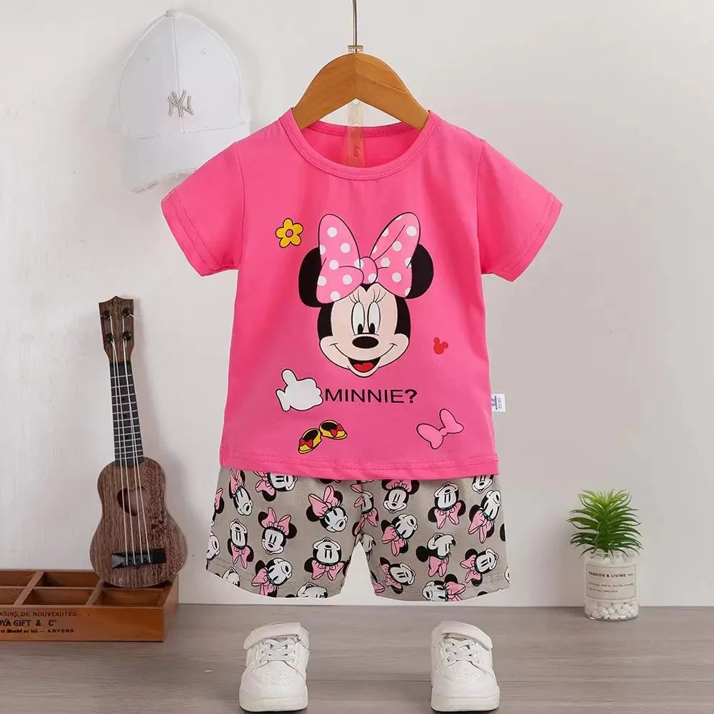 Boys Clothes set 2025 summer Cartoon Suit For Kids Fashion Leisure Boy Clothings Set 1-4year kids clothes