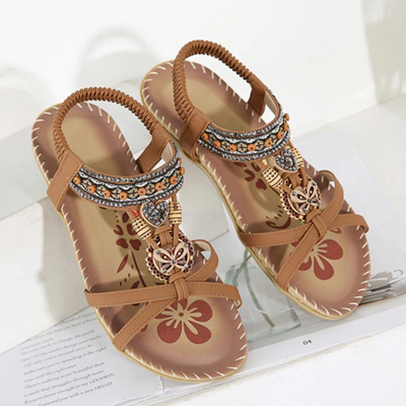 Sandals Women Shoes Summer Soft Shoes Woman Retro Women's Sandals Platform Sandals Woman Elegant Female Sandal Women Footwear