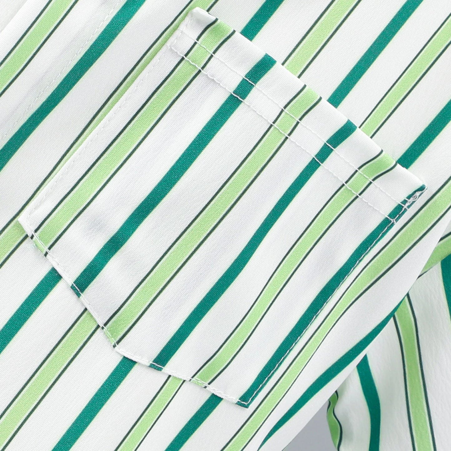 2pcs Boys Casual Striped Short Sleeve Lapel Shirt & Shorts Set, Comfy Summer Boys Clothing