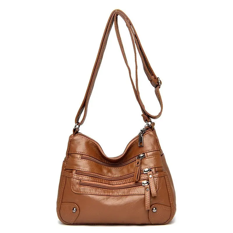 Bags For Women 2023 New Luxury Handbags Many Pocket Big Crossbody Bags Pu Leather High-Capacity Women Bags Designer Handbags