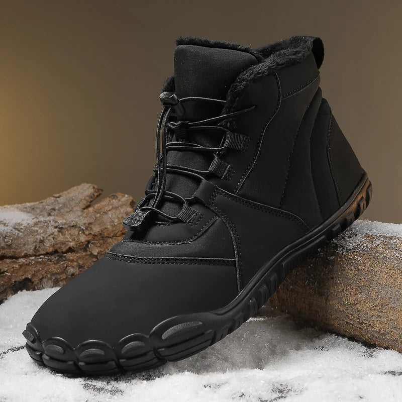 Winter Women's Boots 2025 New Style Short Plush Snow Boots Women Ankle Boots Warm Cotton Flat Shoes Anti-Slip Casual Work Shoes