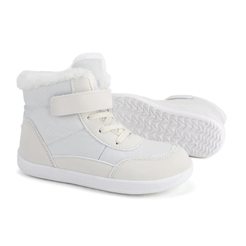 New Children's Winter Shoes Snow Long Boots Winter Cotton Boots Thick Cotton Shoes Velvet Warm Walking Shoes For Girl and Boy