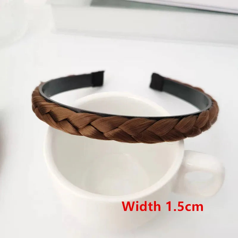 Wig Bangs Headband Synthetic Bangs Hair Extension Fake Fringe Natural Hair Clip on Hairpieces for Women Invisible Natural Clip