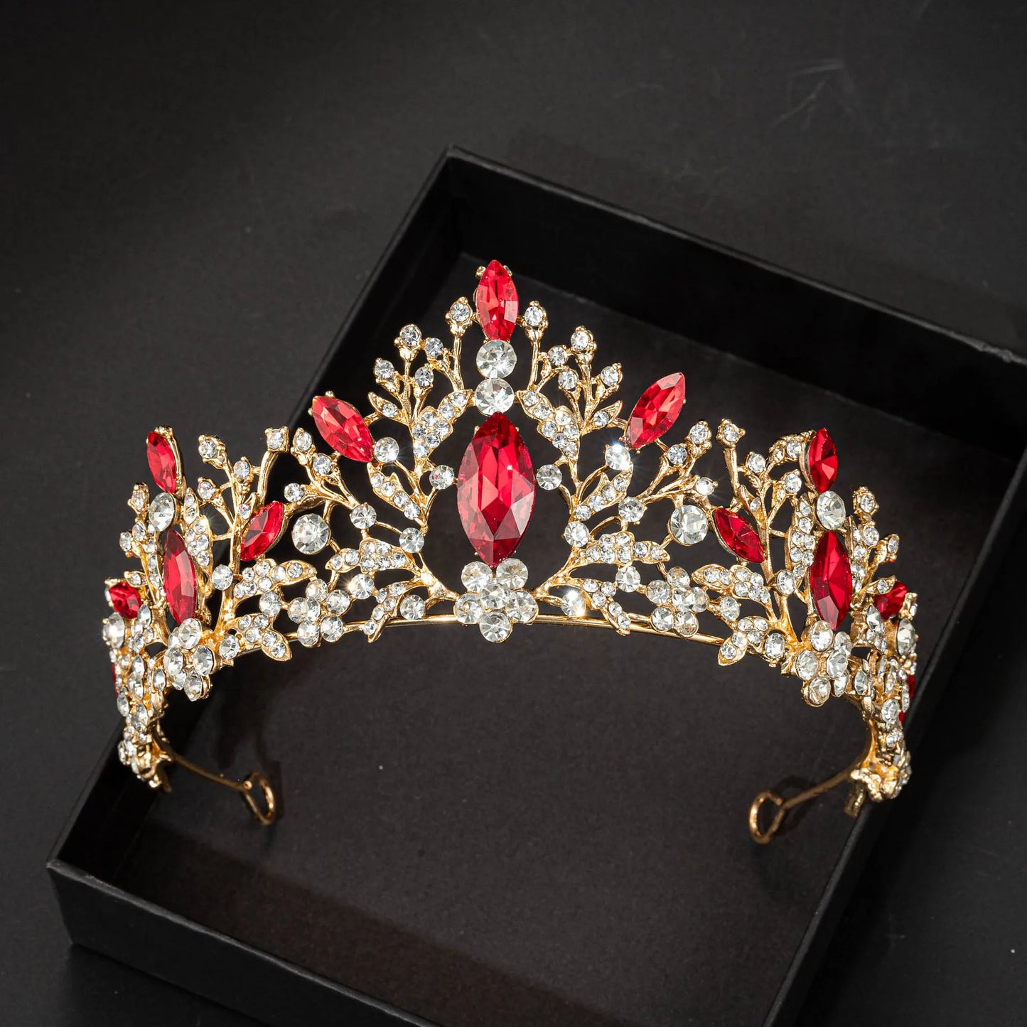 High Quality Fashion Crystal Wedding Bridal Jewelry Sets Women Bride Tiara Crowns Earring Necklace Wedding Jewelry Accessories