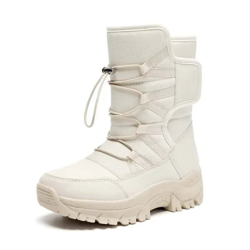 Winter Women Snow Boot Plush Fashion Ankle Boots High Top Waterproof Warm Fur Boots Platform