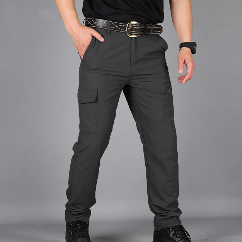 Summer Cargo Pants Men Pants Streetwear Jogger Trekking Hiking Mountain Work Tourism Trousers