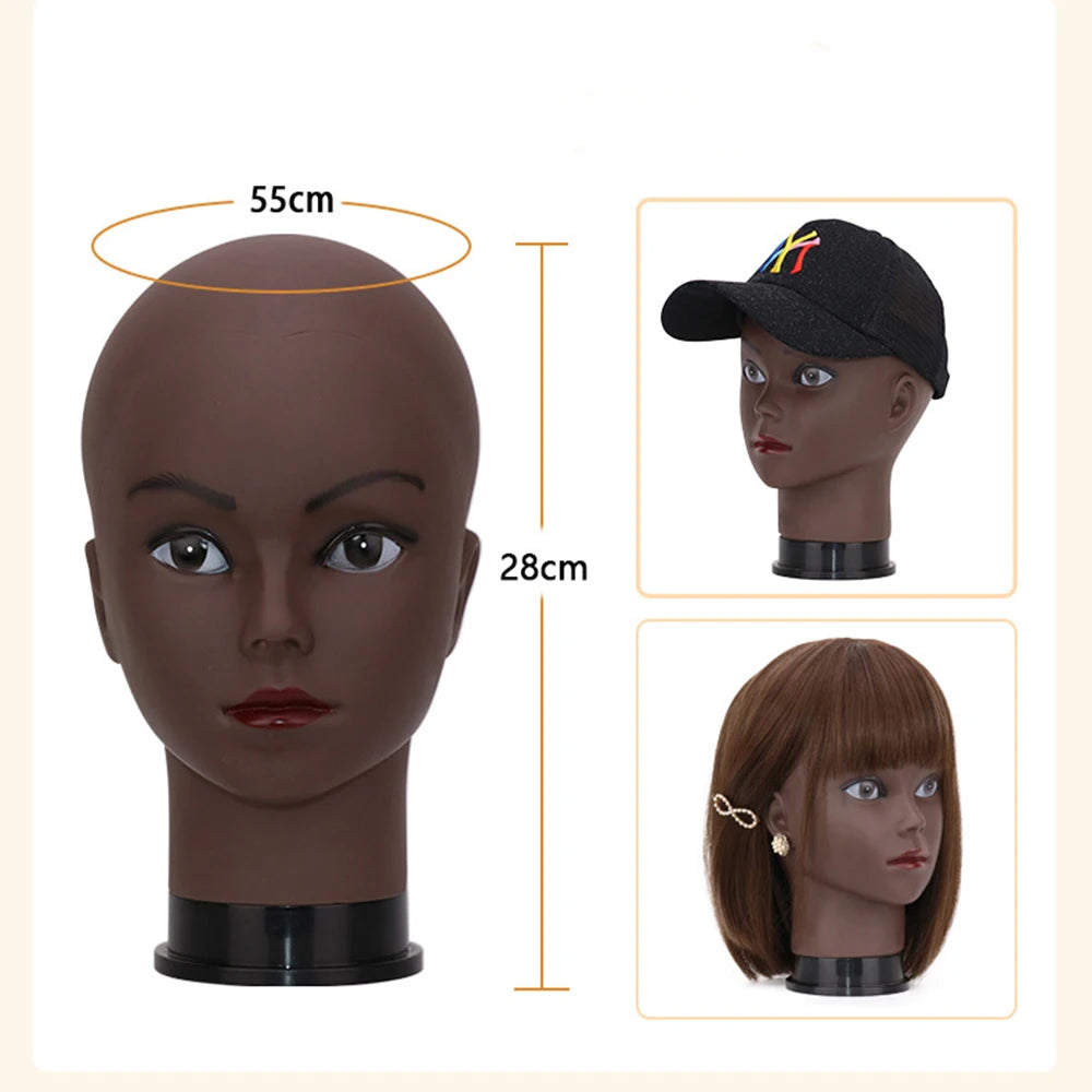 Wig Stand for Peruke Tete's Pervert Good Header Female Mannequin Heads Wigs Support for Wigs Standard Holder for Wig Hair Tools